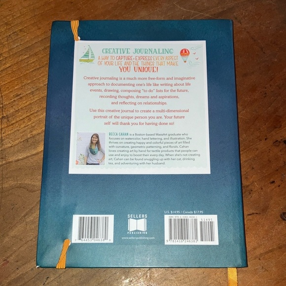 Inspirational meditative Notebook with Elastic by Becca Cahan - Picture 3 of 13